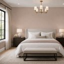 Taupe linen plaster texture wallpaper with a tight weave and earthy color palette. Perfect for feature walls or living areas seeking warmth and tactile interest. Made from high-quality materials, this washable wallpaper requires adhesive for installation.