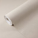 Ivory white linen texture wallpaper with a fine micro-weave pattern, offering a fabric-like grain. The warm-neutral tones and matte finish make it suitable for living rooms, home offices, or galleries seeking a subtle, refined backdrop. This wallpaper requires adhesive and is washable and strippable.