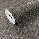 Dark gray mica texture wallpaper with fine reflective flecks, offering a mineral-like sparkle ideal for accent panels or feature walls.