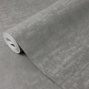 Light gray limewash texture wallpaper built from overlapping short brush strokes in cool dove gray with faint warm undertones. The painterly, matte surface offers subtle depth and low contrast, suited to contemporary living rooms, minimalist kitchens and offices. Adhesive required.