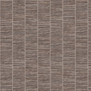 Earthy brown grasscloth wallpaper with pronounced striations and a natural fiber look, perfect for adding tactile warmth to feature walls or study spaces. Made from high-quality materials, offering easy application for designers.