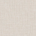 Light beige tweed wallpaper with a repetitive micro-weave of interlocking loops on a flat plane. The pronounced tactile grain reads as true textile up close, ideal for cozy, sophisticated walls. Requires adhesive.