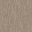 Brown vertical shimmer plaster texture wallpaper with softly brushed bands and a suede-like tactile surface in mid brown. Faint vertical ridging and gentle tonal shifts reflect light in a subdued, velvety way, adding cozy depth to bedrooms, lounges and accent walls. Adhesive required.
