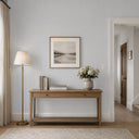 Gray linen plaster wallpaper showcasing tiny woven loops and horizontal striations, offering a neutral, calming texture for healthcare interiors and corporate settings.