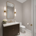 Linen texture wallpaper in natural tones, offering a matte finish and organic look for minimalist schemes.