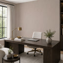 Soft beige vertical lines wallpaper with ribbing and grain creates subtle architectural texture. The matte finish and elongated design add vertical rhythm to corridors or modern interiors. Requires adhesive application, perfect for spaces seeking understated linear elegance.